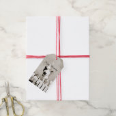 ヴィンテージブルテリア「ハッピーバースデー」ギフトラベル ギフトタグ (より糸付き)