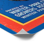 ヴィンテージブルドッグのブランドクレートラベル ポスター (角)