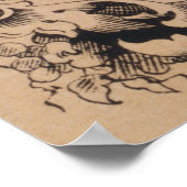 ヴィンテージブルボンAD 1847 ポスター (角)