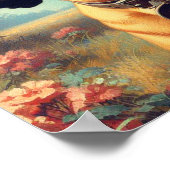 ヴィンテージブルマスティフ絵画ズ ポスター (角)