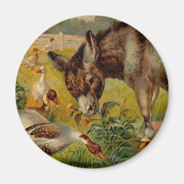 ヴィンテージブルロウィズゲーゼ マグネット