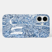 ヴィンテージブルーからモノグラム Case-Mate iPhoneケース (裏面 (横))