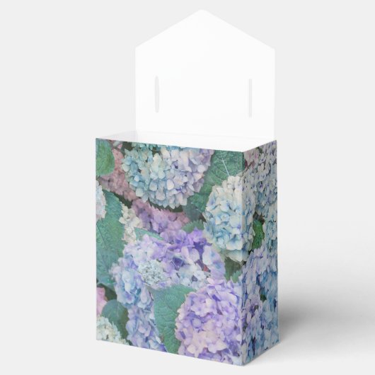 ヴィンテージブルーアジサイフローラありがとう フェイバーボックス (オープン)