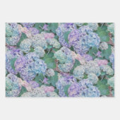 ヴィンテージブルーアジサイフローラ園 ラッピングペーパーシート (正面3)
