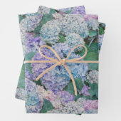 ヴィンテージブルーアジサイフローラ園 ラッピングペーパーシート (インサイチュ)