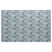 ヴィンテージブルーアジサイ花柄 ファブリック (ヤード)