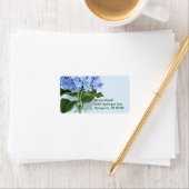 ヴィンテージブルーアジサイ ラベル (インサイチュ)