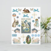 ヴィンテージブルーイースターエフェメラ (スタンド正面)