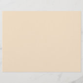 ヴィンテージブルーウィロードリームスクラップブック紙 (裏面)