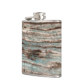 ヴィンテージブルーウッド フラスク (左)