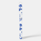 ヴィンテージブルーエレガントディアキツネカントリートワール Case-Mate iPhoneケース (裏面 / 左)