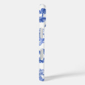 ヴィンテージブルーエレガントディアキツネカントリートワール Case-Mate iPhoneケース (裏面 / 右)