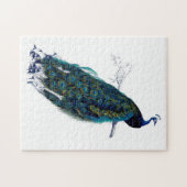 ヴィンテージブルーエレガントピカラフルーコック ジグソーパズル (横)