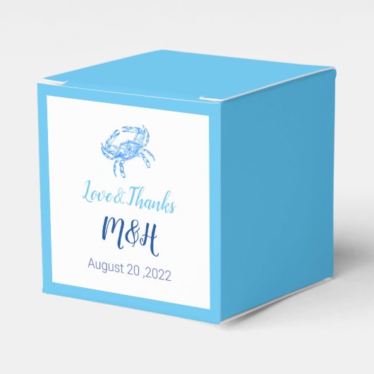 ヴィンテージブルーカニ フェイバーボックス (正面サイド)