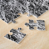 ヴィンテージブルーカーin草原 ジグソーパズル (側面)