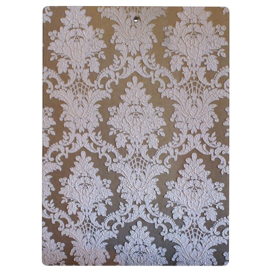 ヴィンテージブルーガラス燭台 クリップボード (裏面)