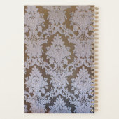 ヴィンテージブルーガラス燭台 プランナー手帳 (裏面)