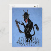 ヴィンテージブルークランプス ポストカード (正面/裏面)