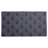 ヴィンテージブルーグランジアメリカ国旗のデュアルパターン 枕カバー (正面右)