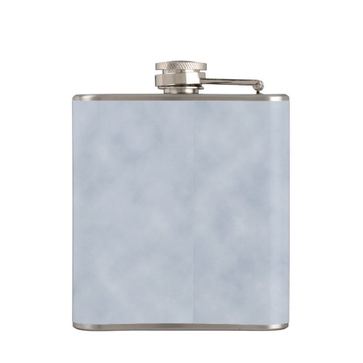 ヴィンテージブルーグレーパーチメントルックテクスチャ フラスク (裏面)