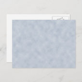 ヴィンテージブルーグレーパーチメントルックテクスチャ ポストカード (正面/裏面)