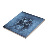 ヴィンテージブルーグレーププラスター タイル (側面)