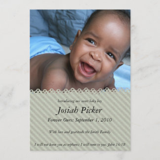 ヴィンテージブルーグレー 招待状