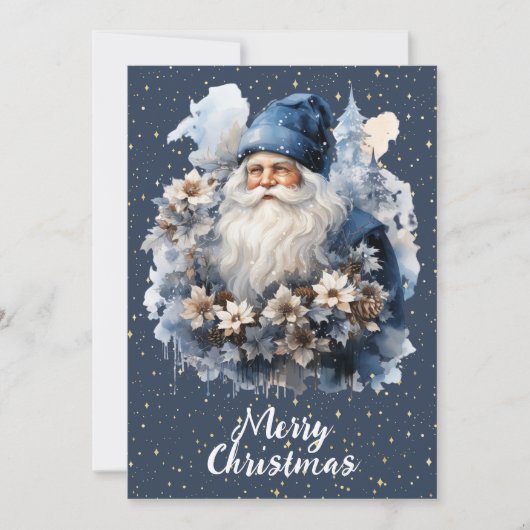 ヴィンテージブルーサンタカスタマイズ シーズンカード (正面)