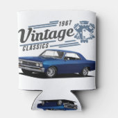 ヴィンテージブルーシェベル 缶クーラー (裏面)