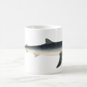 ヴィンテージブルーシャーク、水中競技海マリンライフ コーヒーマグカップ (中央)