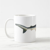 ヴィンテージブルーシャーク、水中競技海マリンライフ コーヒーマグカップ (左)