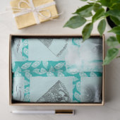 ヴィンテージブルーシリーズデザイン5 薄葉紙 (ギフト)