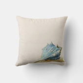 ヴィンテージブルーシーシェルシーサイドナンタケットピロー クッション (裏面)