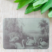 ヴィンテージブルースワンレイクバスマット バスマット