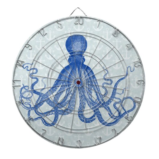 ヴィンテージブルータコいかり ダーツボード (正面)