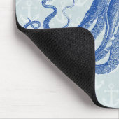 ヴィンテージブルータコいかり パーソナライズされた マウスパッド (コーナー)