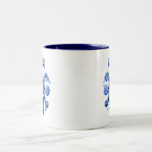 ヴィンテージブルータコ1下面 ツートーンマグカップ (中央)