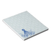 ヴィンテージブルータコ(いかり) ノートパッド (アングル)