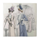 ヴィンテージブルータンファッションレビクトリアンディース タイル (正面)