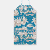 ヴィンテージブルーターコイズトイレデジュイミモノグラム ギフトタグ (裏面)