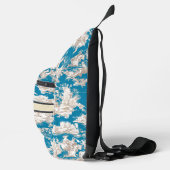 ヴィンテージブルーターコイズトイレデジュイミモノグラム スリングバッグ (右)