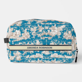 ヴィンテージブルーターコイズトイレデジュイミモノグラム ドップキット