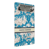 ヴィンテージブルーターコイズトイレデジュイミモノグラム ミニクリップボード (アングル)