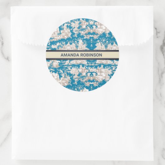 ヴィンテージブルーターコイズトイレデジュイミモノグラム ラウンドシール (バッグ)