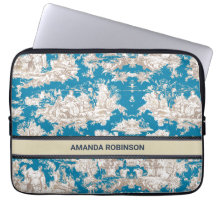 ヴィンテージブルーターコイズトイレデジュイミモノグラム