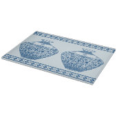 ヴィンテージブルーチノイスリージンジャージャースヴァース カッティングボード (角)