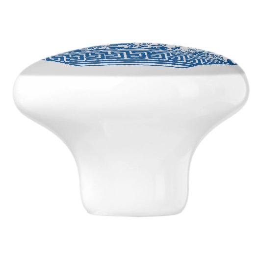 ヴィンテージブルーチノイスリージンジャージャースヴァース セラミックノブ (側面)