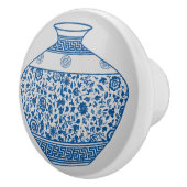 ヴィンテージブルーチノイスリージンジャージャースヴァース セラミックノブ (右)