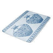 ヴィンテージブルーチノイスリージンジャージャースヴァース バスマット (アングル)