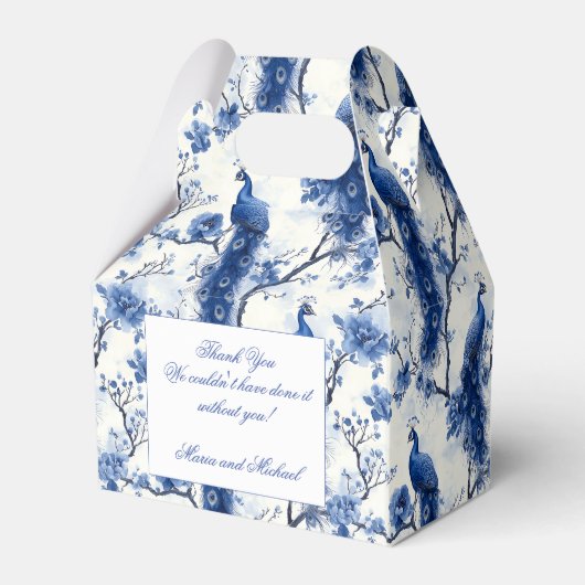 ヴィンテージブルーチフランスのノイスリーピーコッ結婚クス フェイバーボックス (裏面サイド)